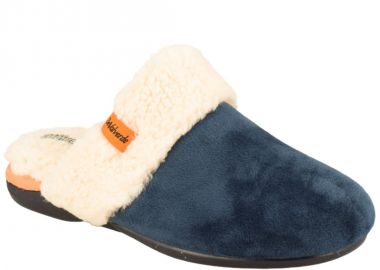 Παντόφλες γυναικείες | Υφασμάτινες | Ανατομικές | DeValverde | 516090 | Μπλε - DeValverde - 